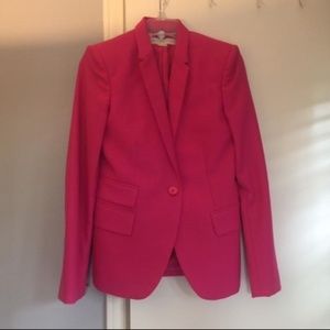 Stella McCartney Dahlia pink wool blazer, 40/M